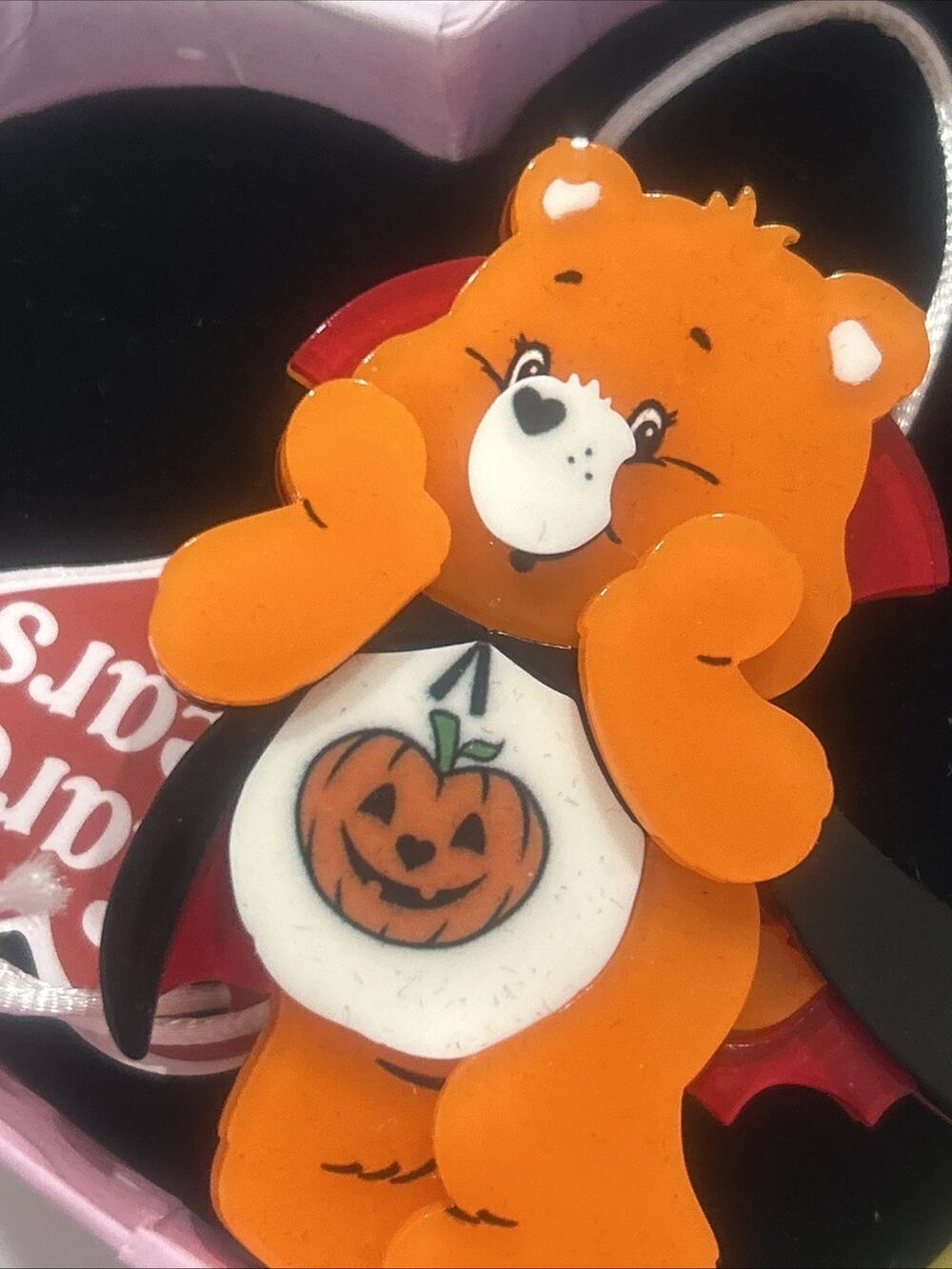 Erstwilder Brooch "Trick-Or-Sweet Bear" Care Bear Collaboration 2021 - Halloween
